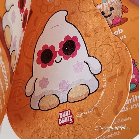 🎃 GERONIMO 👻 Groovy Ghost 2024 Halloween GroovySpookySeries 5" Bum Bumz Russ - Picture 7 of 9